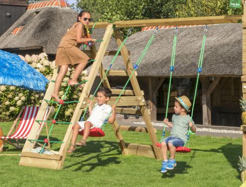 Jungle Module | Schaukeln & Kletternetz Anbau 220 cm