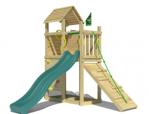 Jungle Roamer | Aire de jeux en bois avec toboggan