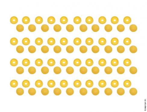 Bolt Cap Set (40 Stück) - Gelb