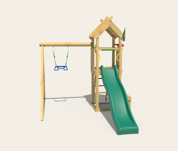 Spieltürme für kleine Gärten