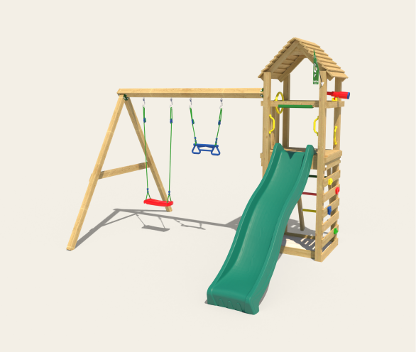 Spieltürme mit Schaukel